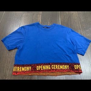 Opening Ceremony cropped t-shirt